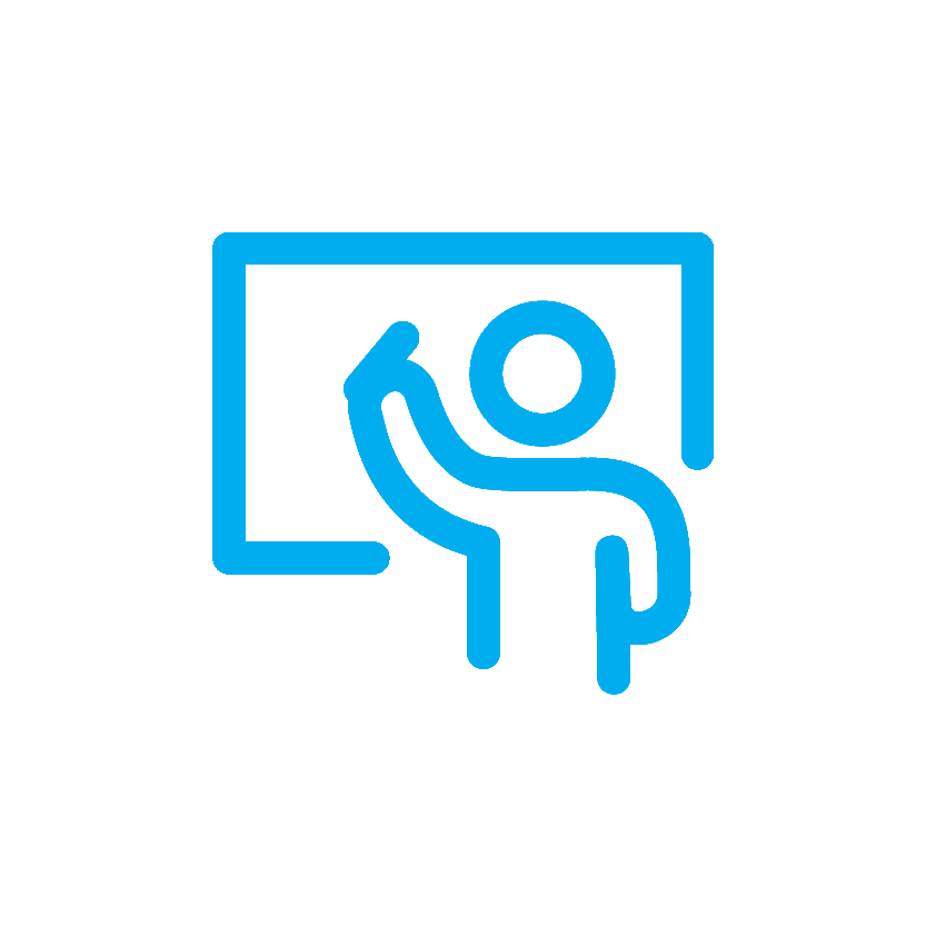 Workshop and presentation icon