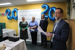 Allan Godfrey speaking at Manjimup and Bridgetown anniversary