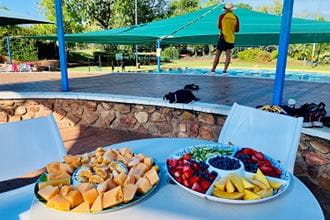 delicious array of fruit at Kununurra Leisure Centre