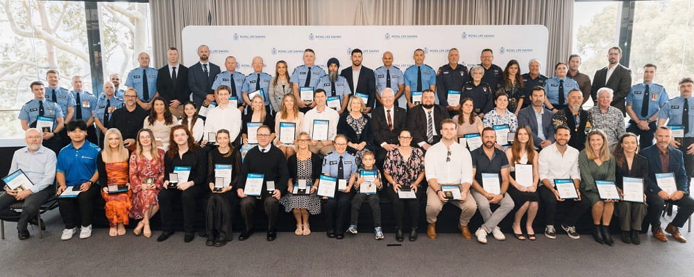 2024 Royal Life Saving Bravery Award recipients