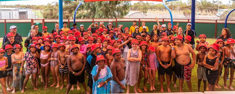 children at the 2023 Goldfields Spirit Swimming and Lifesaving Carnival