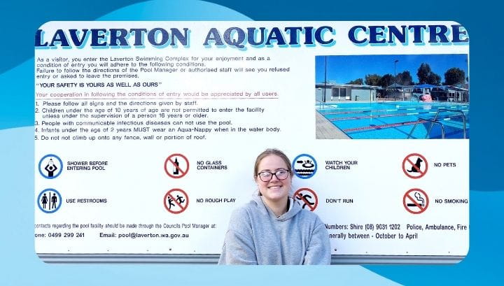 Laverton trainee Krystal Thompson