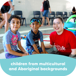 children from multicultural and Aboriginal backgrounds