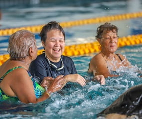 Aqua Skills participants
