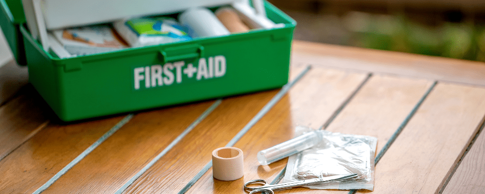 How to service your first aid kit
