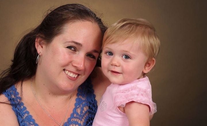 Mother with 18 moth old daughter