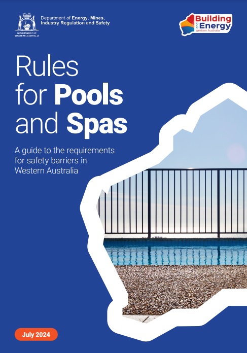 image of the Rules for Pools and Spas handbook
