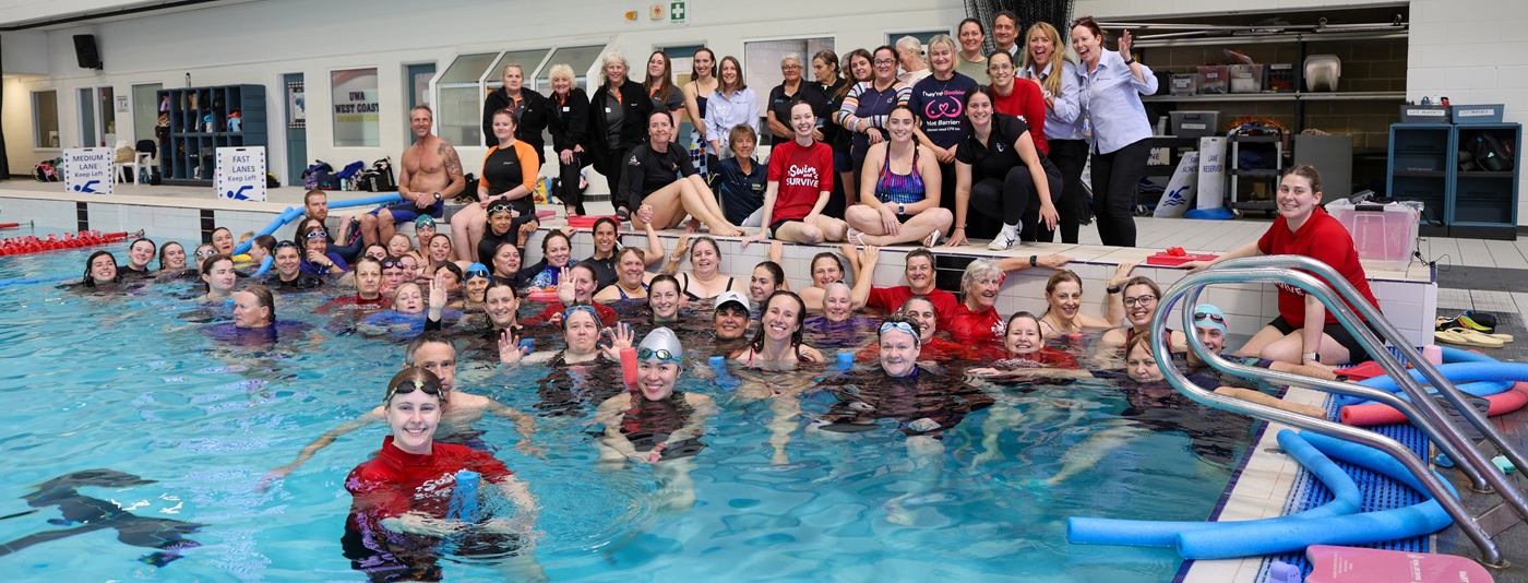 swim teachers and aquatic trainers at the 2026 Royal Splash Seminar at Perth HPC