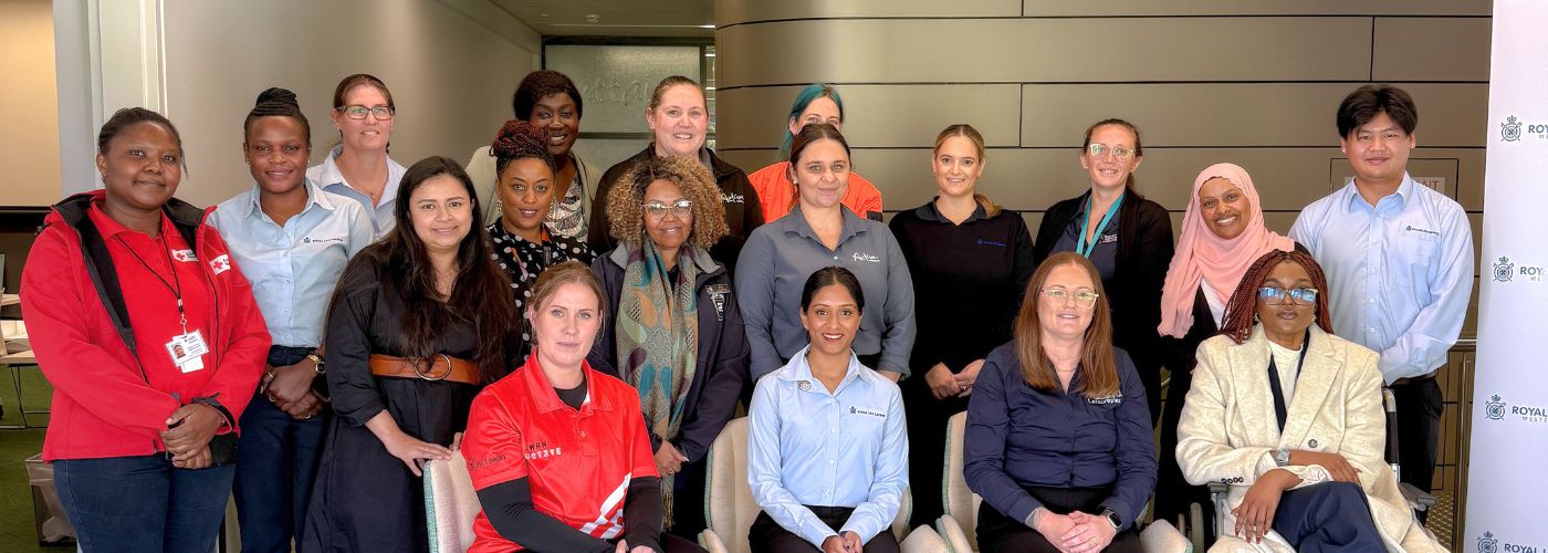 The Royal Life Saving WA Multicultural Steering Committee pose for a photo
