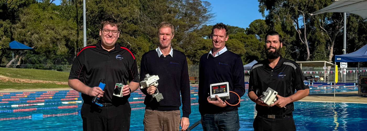 Royal Life Saving WA staff with the Claremont Aquatic centre staff