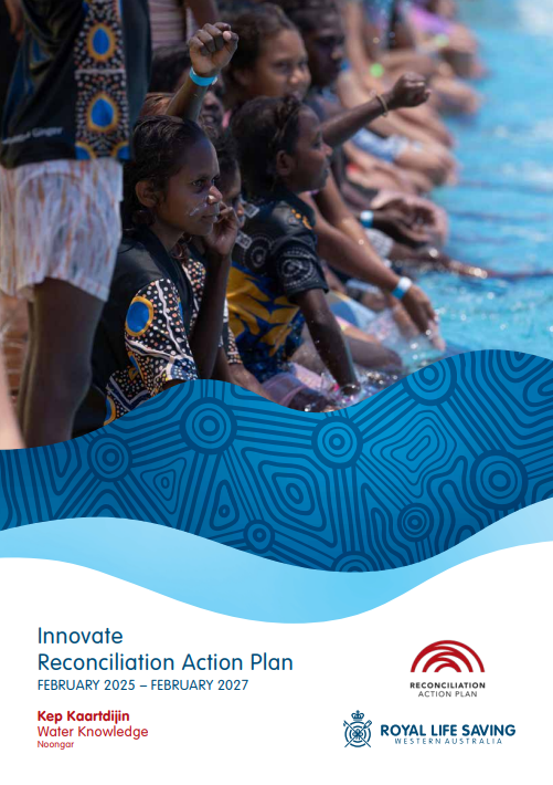 Front cover of Royal Life Saving WA's Innovate RAP