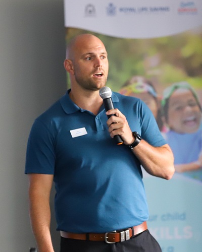 Jason Evans speaking at the 2026 Royal Splash Seminar