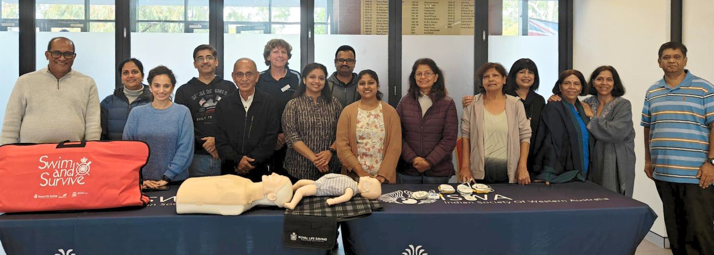 ISWA members participating in a Heart Beat 45+ course