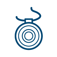 pool ring blue icon